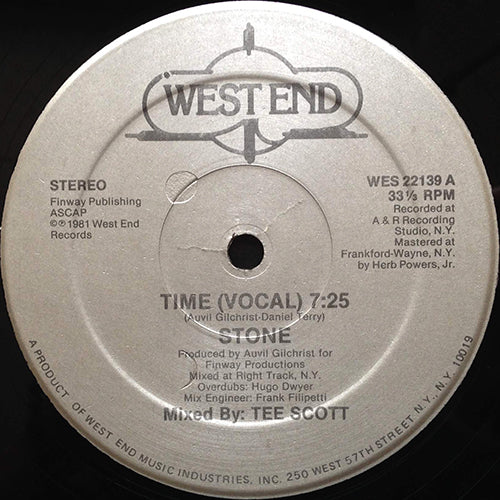 STONE // TIME (7:25) / (INSTRUMENTAL) (4:40)