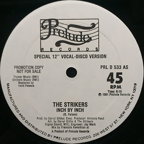 STRIKERS // INCH BY INCH (6:15) / INST (7:27)