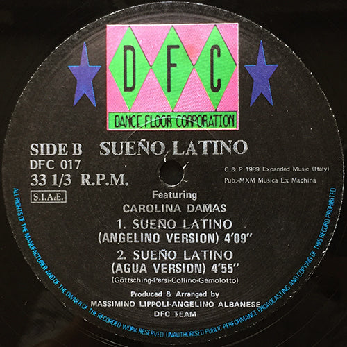 SUENO LATINO feat. CAROLINA DAMAS // SUENO LATINO (3VER)