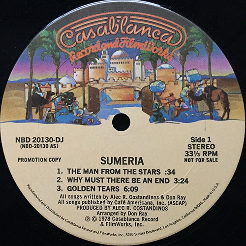 SUMERIA // THE MAN FROM THE STARS (0:34) / WHY MUST THERE BE AN END (3:24) / GOLDEN TEARS (6:09)