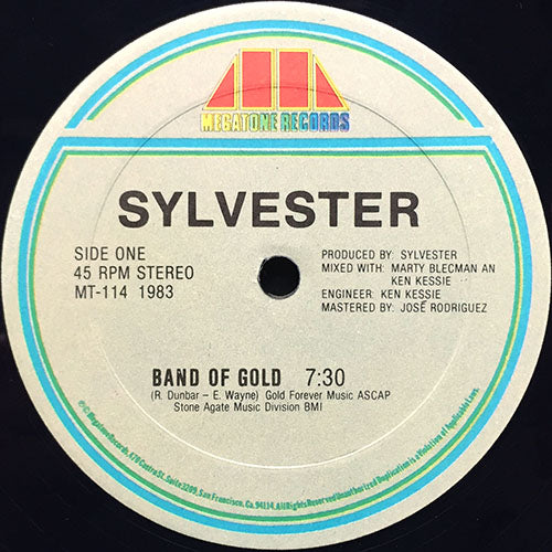 SYLVESTER // BAND OF GOLD (7:30) / (DUB MIX) (4:53) / (RADIO EDIT) (3:52)