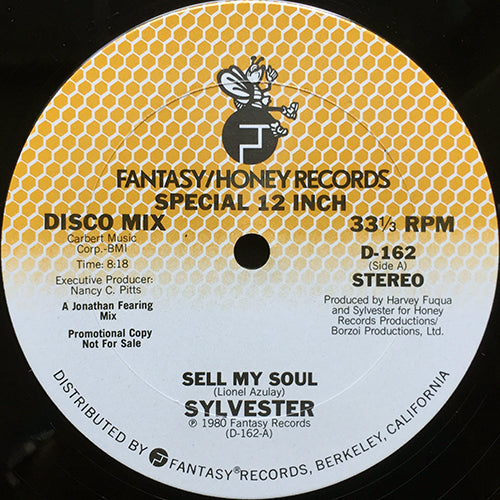 SYLVESTER // SELL MY SOUL (8:18) / INST (6:50)