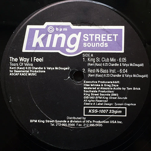 TEARS OF VELVA // THE WAY I FEEL (5VER)