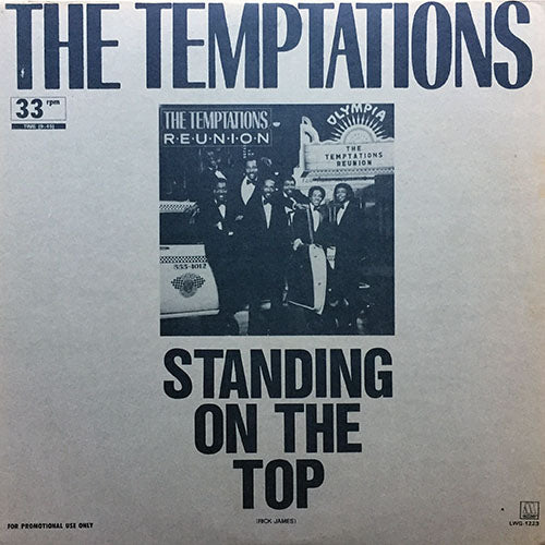 TEMPTATIONS / RICK JAMES // STANDING ON THE TOP / DANCE WIT' ME