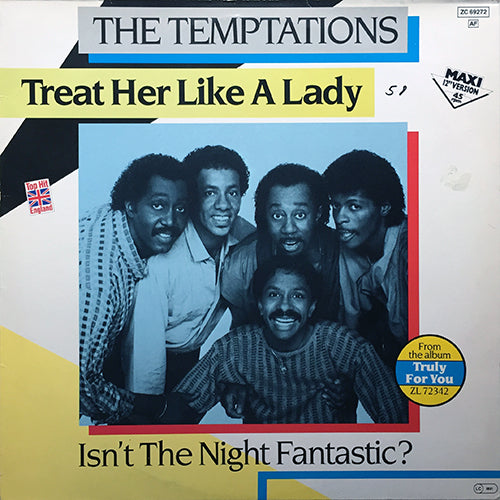 TEMPTATIONS // TREAT HER LIKE A LADY (4:40) / ISN'T THE NIGHT FANTASTIC (4:58)