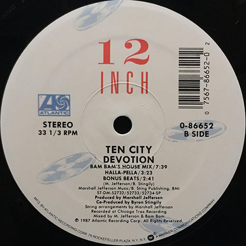 TEN CITY // DEVOTION (4VER)