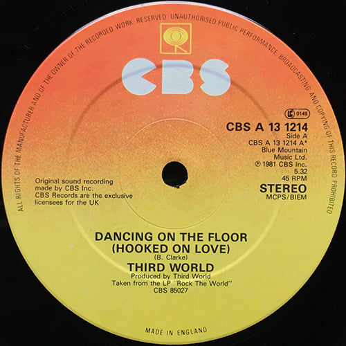 THIRD WORLD // DANCING ON THE FLOOR (HOOKED ON LOVE) (5:32) / WHO GAVE YOU (JAH RASTAFARI) (4:26)