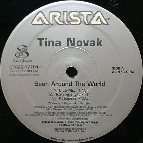 TINA NOVAK // BEEN AROUND THE WORLD (6VER)