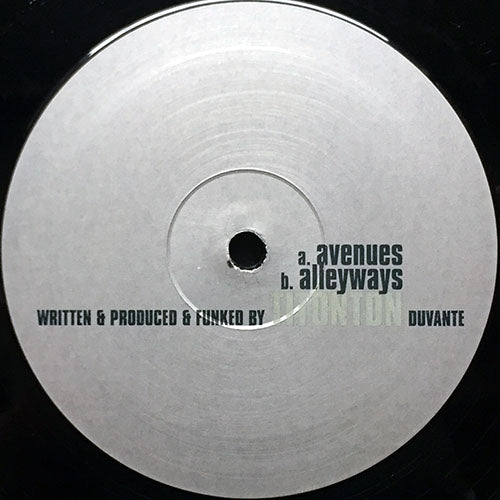TITONTON DUVANTE // AVENUES / ALLEYWAYS