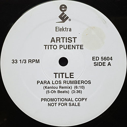 TITO PUENTE // PARA LOS RUMBEROS (4VER)