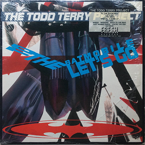 TODD TERRY PROJECT // TO THE BATMOBILE LET'S GO (LP) inc. BANGO / WEEKEND / YOU'RE THE ONE / IT'S JUST INHUMAN / BACK TO THE BEAT / JUST WANNA DANCE / MADE BY THE MAN / THE CIRCUS / SENSE