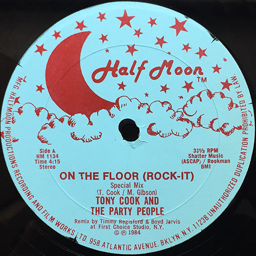 TONY COOK AND THE PARTY PEOPLE // ON THE FLOOR (ROCK-IT) (SPECIAL MIX) (4:15/5:46)