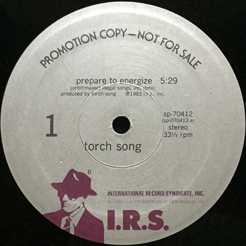 TORCH SONG // PREPARE TO ENERGIZE (5:29) / PREPARE TO ENERGIZE (THE FONG TEST) (5:54)