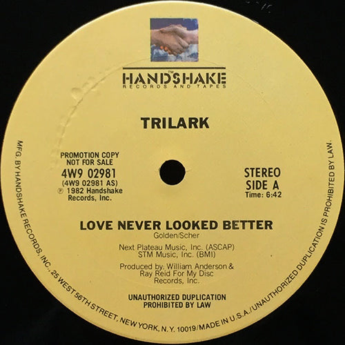 TRILARK // LOVE NEVER LOOKED BETTER (6:42) / INST (7:00)