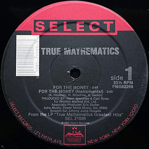 TRUE MATHEMATICS // FOR THE MONEY (2VER) / K.A.O.S.S. (2VER)