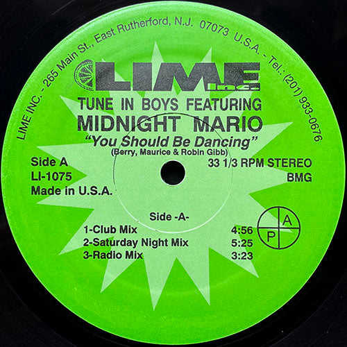 TUNE IN BOYS feat. MIDNIGHT MARIO // YOU SHOULD BE DANCING (3VER) / JIVE TALKING (3VER)