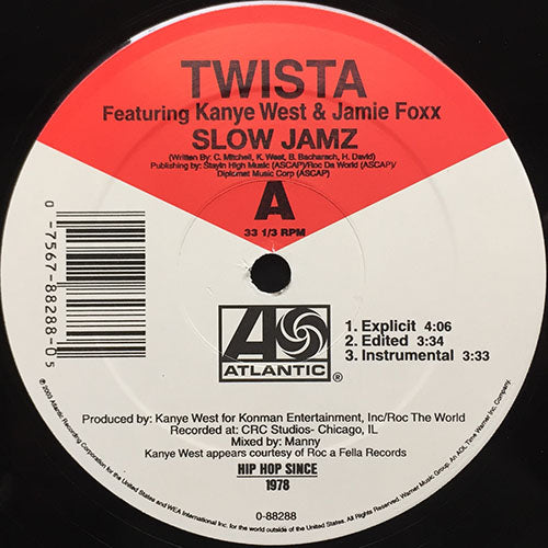 TWISTA feat. KANYE WEST & JAMIE FOXX // SLOW JAMZ (3VER) / BADUNKADUNK (3VER)