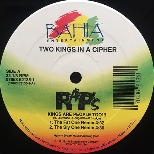 TWO KINGS IN A CIPHER // KINGS ARE PEOPLE TOO!!! (3VER) / MOVIN' ON 'EM