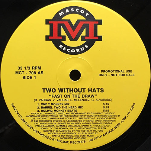 TWO WITHOUT HATS // FAST ON THE DRAW (6VER)
