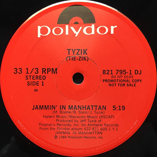 TYZIK // JAMMIN' IN MANHATTAN (5:19)