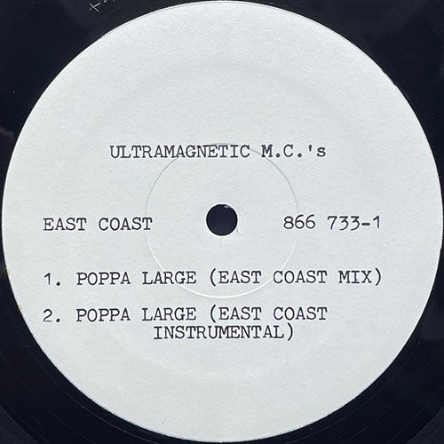 ULTRAMAGNETIC MC'S // POPPA LARGE (5VER)