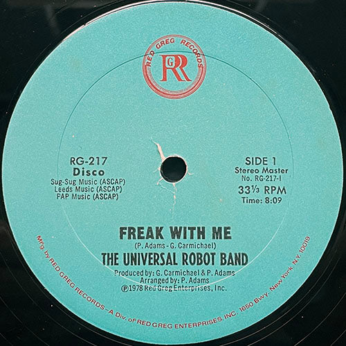 UNIVERSAL ROBOT BAND // FREAK WITH ME (8:09/4:00)