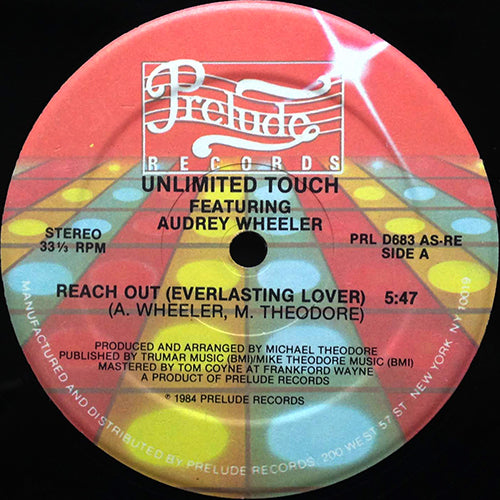 UNLIMITED TOUCH feat. AUDREY WHEELER // REACH OUT (EVERLASTING LOVE) (5:47) / DUB (6:27)