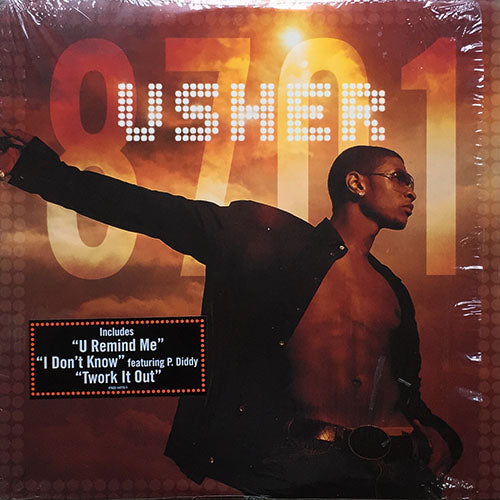 USHER // 8701 (LP) inc. U REMIND ME / I DON'T KNOW / TWORK IT OUT / U GOT IT BAD / IF I WANT TO / U DON'T HAVE TO CALL / CAN U HELP ME / HOW DO I STAY / HOTTEST THING / U-TURN / U R THE ONE etc.