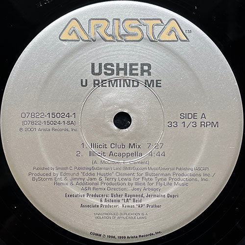 USHER // U REMIND ME (HOUSE REMIX) (4VER)