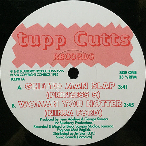 V.A. (PRINCESS S / NINJA FORD / SISTER SMURF) // GHETTO MAN SLAP / WOMAN YOU HOTTER / POSE UP (JUNGLE MIX) / MATEY FE MOVE