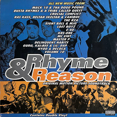 RHYME & REASON (LP) inc. NOTHIN' BUT THE CAVI HIT / WILD HOT / UNI-4-ORM / BOGUS MAYN / EVERY YEAR / TAGEDY / REPRESENT / NIGGAZ DON'T WANT IT / BRING IT BACK / IS THERE A HEAVEN 4 A GANGSTA / LIQUOR STORE RUN / THE WAY IT IZ etc