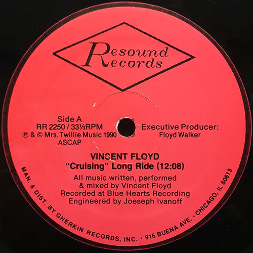 VINCENT FLOYD // CRUISING (LONG RIDE) (12:08) / ISOLATION (7:53) / SILENT NOISE (6:03)