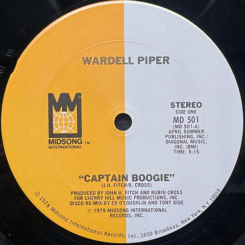 WARDELL PIPER // CAPTAIN BOOGIE (8:15)