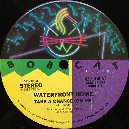 WATERFRONT HOME // TAKE A CHANCE (ON ME) (5:21) / INST (5:18 
