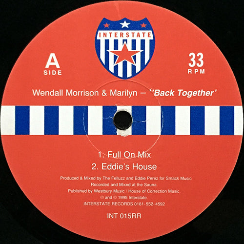 WENDELL MORRISON & MARILYN // BACK TOGETHER (4VER)