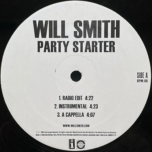 WILL SMITH // PARTY STARTER (3VER) / SWITCH (6VER)