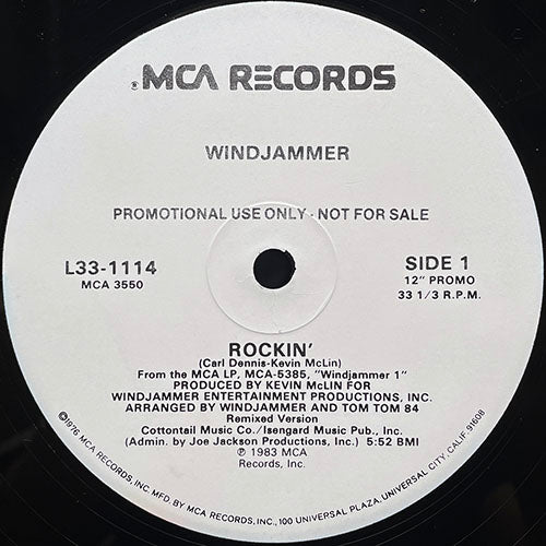 WINDJAMMER // ROCKIN' (5:52) / (INSTRUMENTAL VERSION) (4:58)