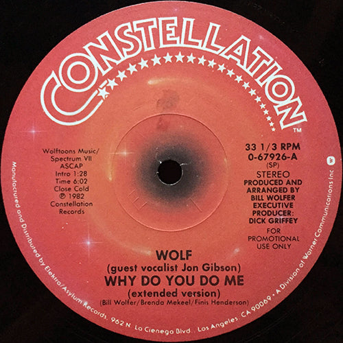 WOLF // WHY DO YOU DO ME (6:02)