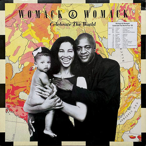 WOMACK & WOMACK // CELEBRATE THE WORLD (6:40/3:41) / FRIENDS (SO CALLED) (5:50)