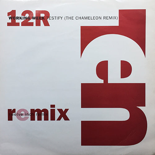WORKING WEEK // TESTIFY (THE CHAMELEON REMIX) / (BLADE MIX) / HOLD UP