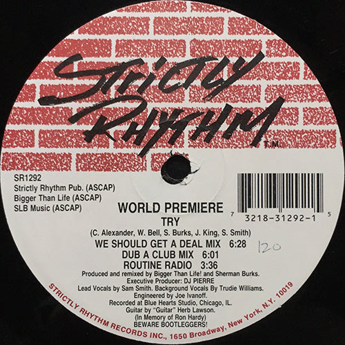 WORLD PREMIERE // TRY (6VER)