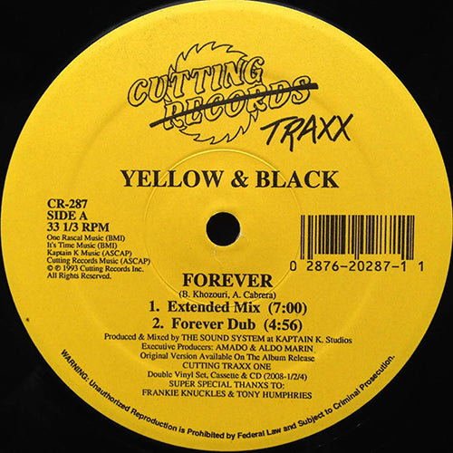 YELLOW & BLACK // FOREVER (4VER)