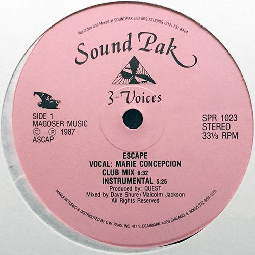 3-VOICES // ESCAPE (4VER)