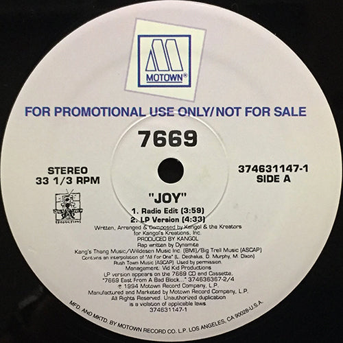 7669 // JOY (3VER)