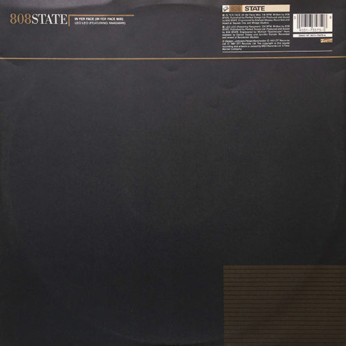 808 STATE // IN YER FACE (IN YER FACE MIX) / LEO LEO