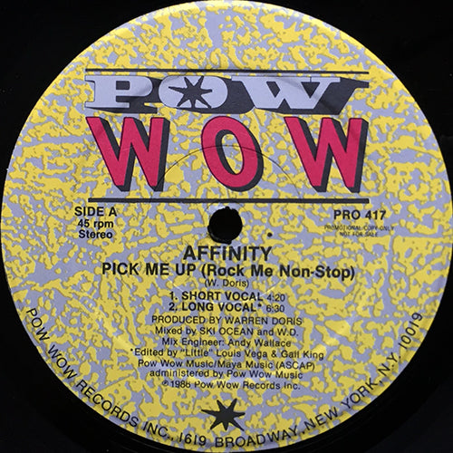 AFFINITY // PICK ME UP (ROCK ME NON-STOP) (4VER)