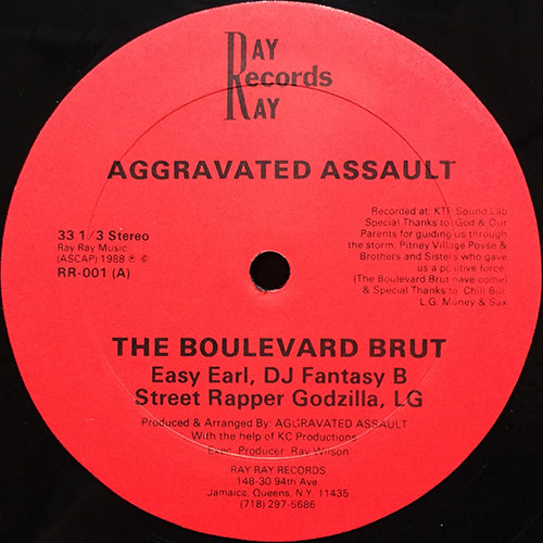 AGGRAVATED ASSAULT // THE BOULEVARD BRUT / EASIEST THE EARL