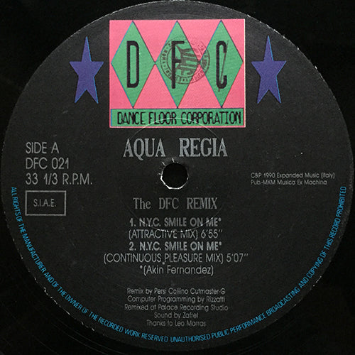 AQUA REGIA // N.Y.C. SMILE ON ME (DFC REMIX) (3VER)
