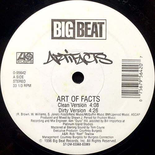 ARTIFACTS // ART OF FACTS (4VER) / MORE FACTS