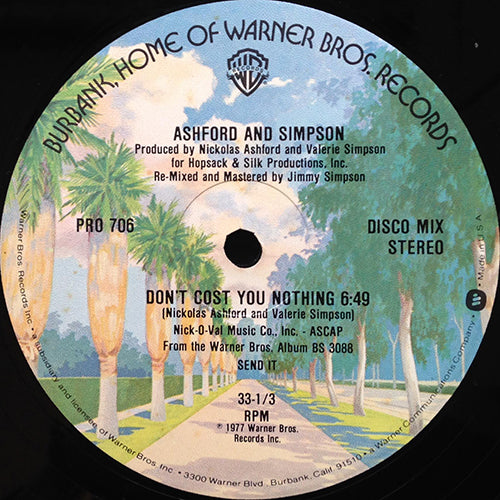 ASHFORD & SIMPSON // DON'T COST YOU NOTHING (6:49)